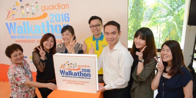 Guardian Walkathon Sasar Kumpul Dana Bagi 15 Rumah Anak 