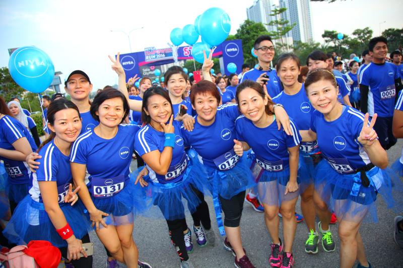 Participants Running with Their Tutu Skirt representing femininity and to strongly show that women can achieve anything even in their mos - Copy