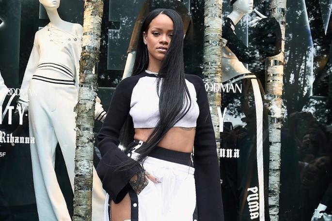 NEW YORK, NY - SEPTEMBER 06: Rihanna celebrates the launch of her collection, FENTY PUMA by Rihanna, with Bergdorf Goodman on September 6, 2016 in New York City. (Photo by Kevin Mazur/Getty Images for FENTY PUMA by Rihanna) *** Local Caption *** Rihanna